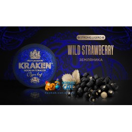 Табак Kraken Wild Strawberry L07 Strong Ligero (Кракен Земляника Стронг Лигеро) 30г Акцизный
